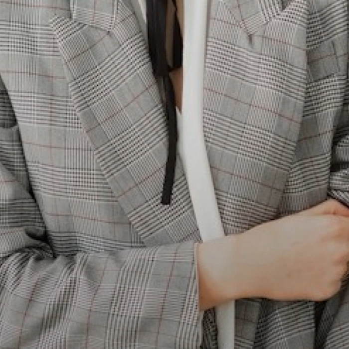 Classic Checked Blazer